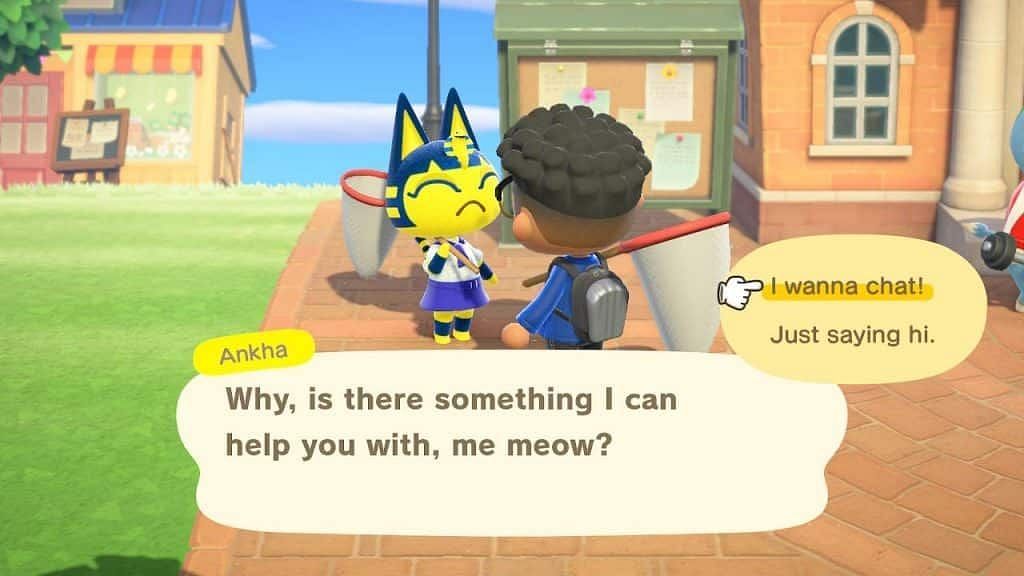 Ankha makes life on an Animal Crossing island much more interesting (Image via Nintendo)